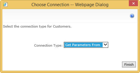 Web Part Connection get parameters from